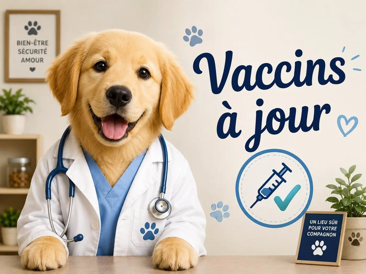 Vaccins à jour : carnet de vaccination obligatoire